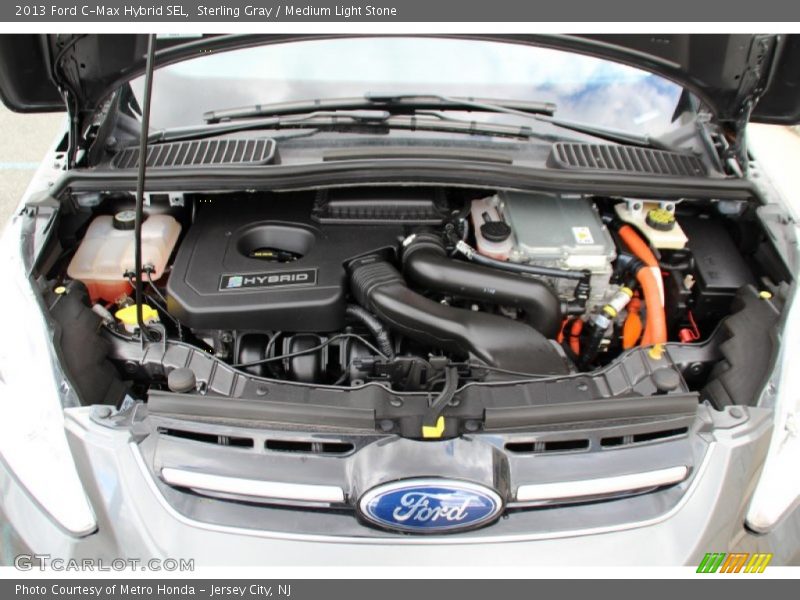 Sterling Gray / Medium Light Stone 2013 Ford C-Max Hybrid SEL
