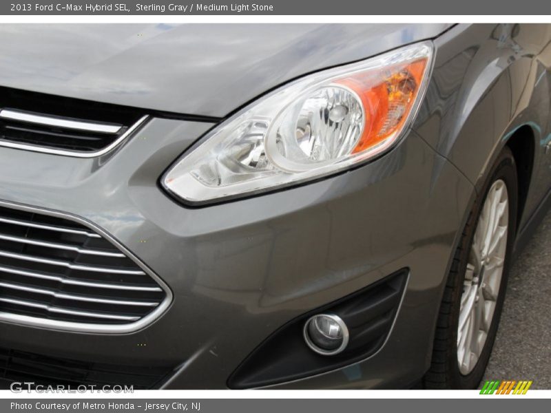 Sterling Gray / Medium Light Stone 2013 Ford C-Max Hybrid SEL