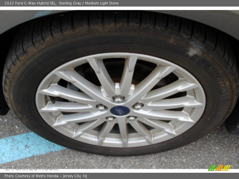 Sterling Gray / Medium Light Stone 2013 Ford C-Max Hybrid SEL