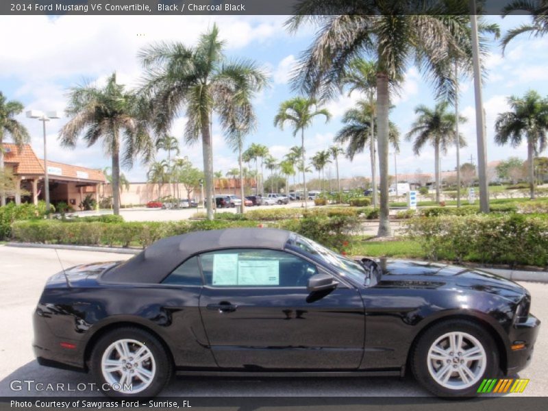 Black / Charcoal Black 2014 Ford Mustang V6 Convertible