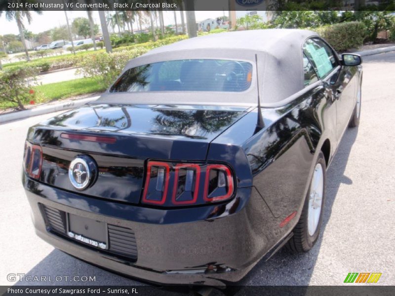 Black / Charcoal Black 2014 Ford Mustang V6 Convertible