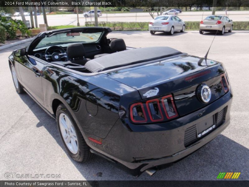 Black / Charcoal Black 2014 Ford Mustang V6 Convertible