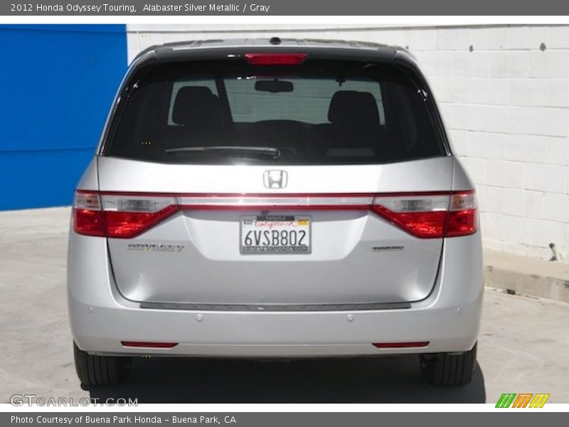 Alabaster Silver Metallic / Gray 2012 Honda Odyssey Touring