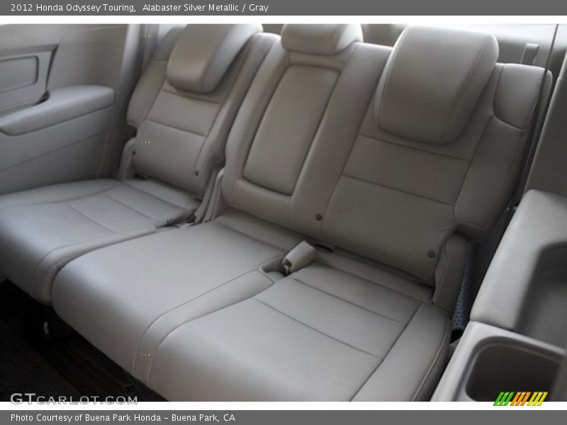 Alabaster Silver Metallic / Gray 2012 Honda Odyssey Touring