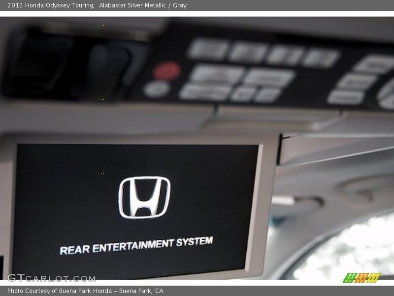 Alabaster Silver Metallic / Gray 2012 Honda Odyssey Touring