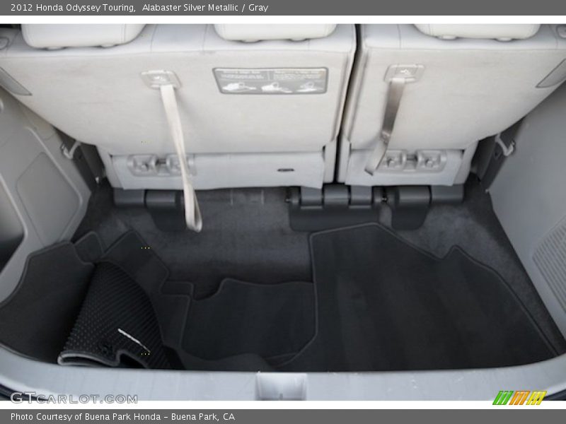 Alabaster Silver Metallic / Gray 2012 Honda Odyssey Touring