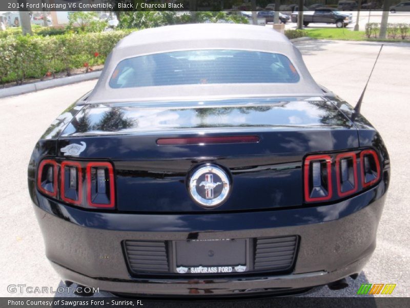 Black / Charcoal Black 2014 Ford Mustang V6 Convertible