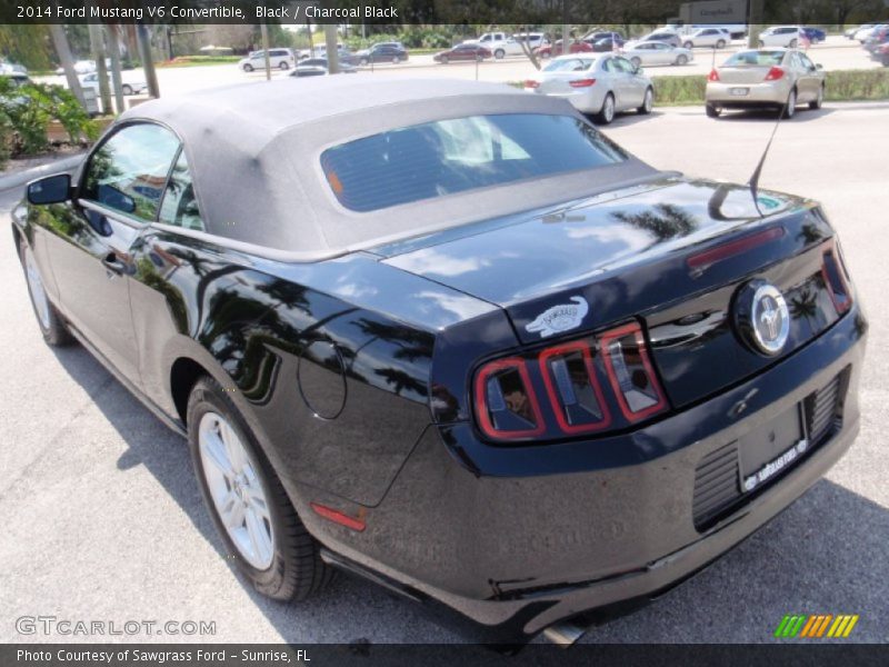 Black / Charcoal Black 2014 Ford Mustang V6 Convertible