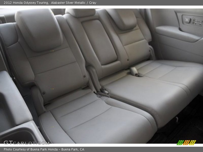 Alabaster Silver Metallic / Gray 2012 Honda Odyssey Touring