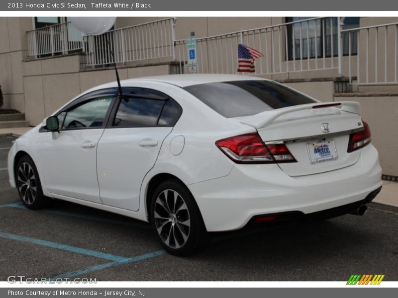 Taffeta White / Black 2013 Honda Civic Si Sedan