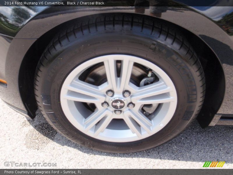 Black / Charcoal Black 2014 Ford Mustang V6 Convertible
