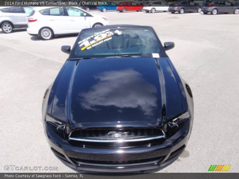 Black / Charcoal Black 2014 Ford Mustang V6 Convertible