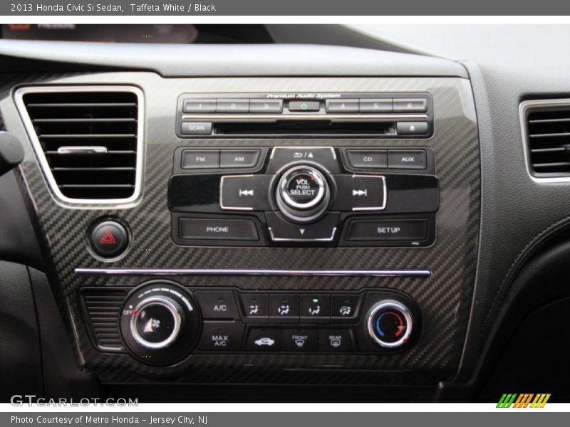 Taffeta White / Black 2013 Honda Civic Si Sedan