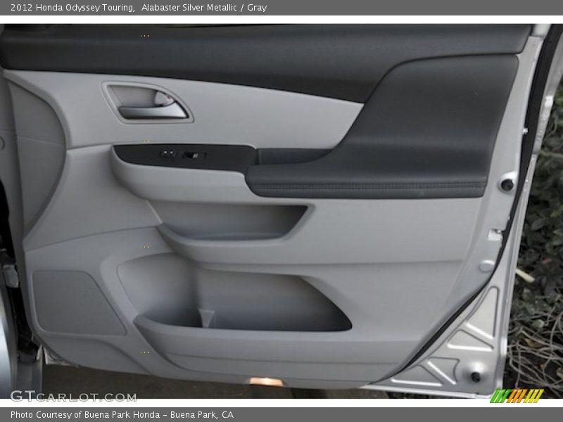 Alabaster Silver Metallic / Gray 2012 Honda Odyssey Touring
