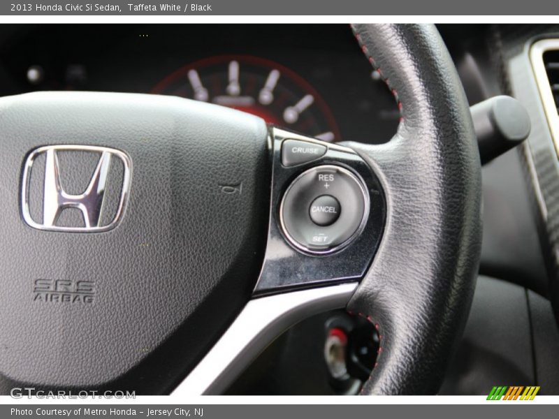 Taffeta White / Black 2013 Honda Civic Si Sedan
