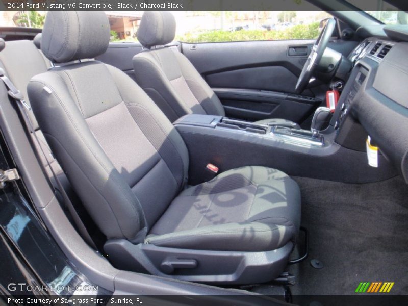 Black / Charcoal Black 2014 Ford Mustang V6 Convertible