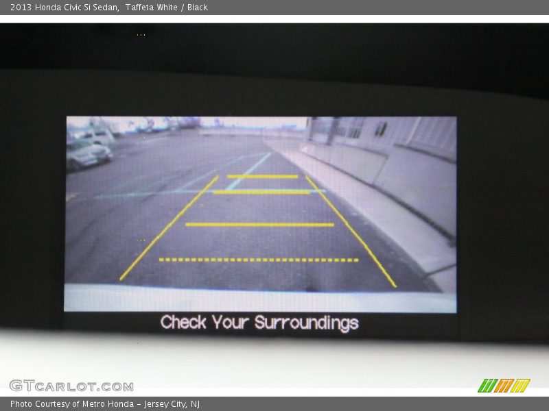 Taffeta White / Black 2013 Honda Civic Si Sedan
