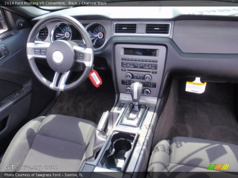 Black / Charcoal Black 2014 Ford Mustang V6 Convertible