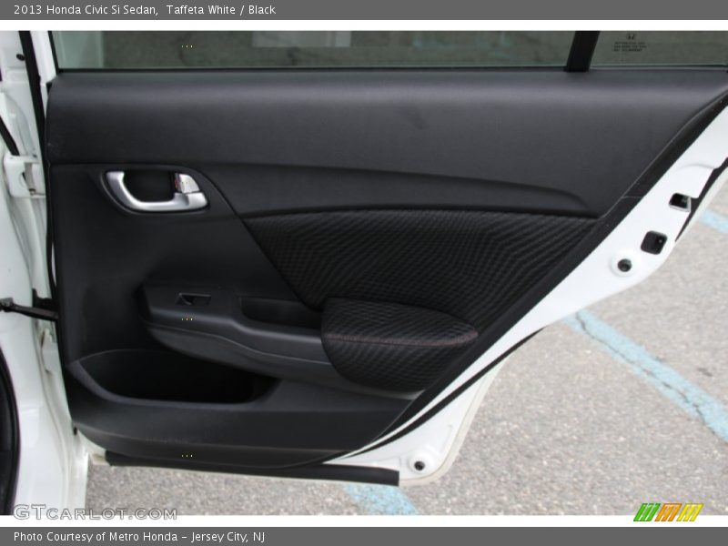 Taffeta White / Black 2013 Honda Civic Si Sedan