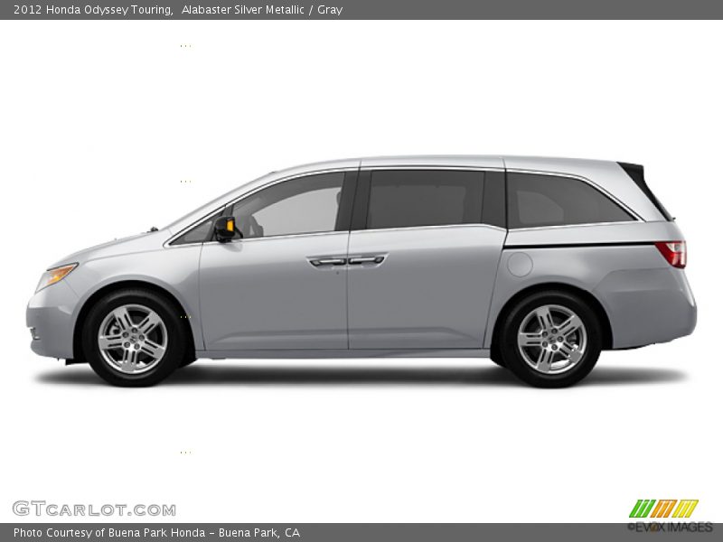 Alabaster Silver Metallic / Gray 2012 Honda Odyssey Touring