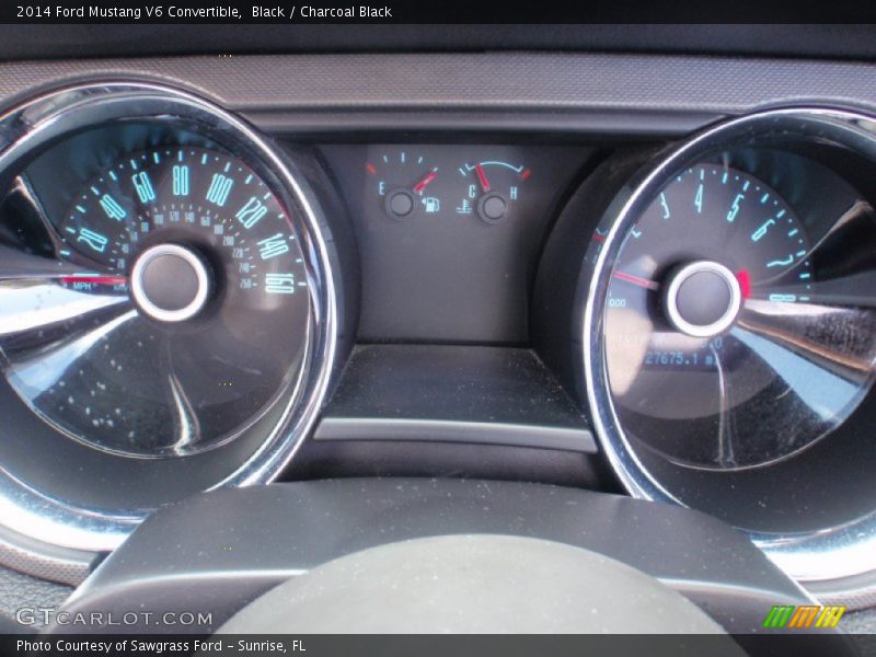 Black / Charcoal Black 2014 Ford Mustang V6 Convertible