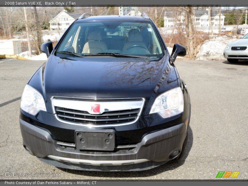 Black Onyx / Tan 2008 Saturn VUE XE