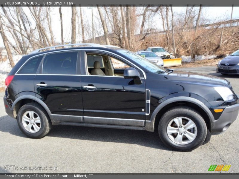 Black Onyx / Tan 2008 Saturn VUE XE