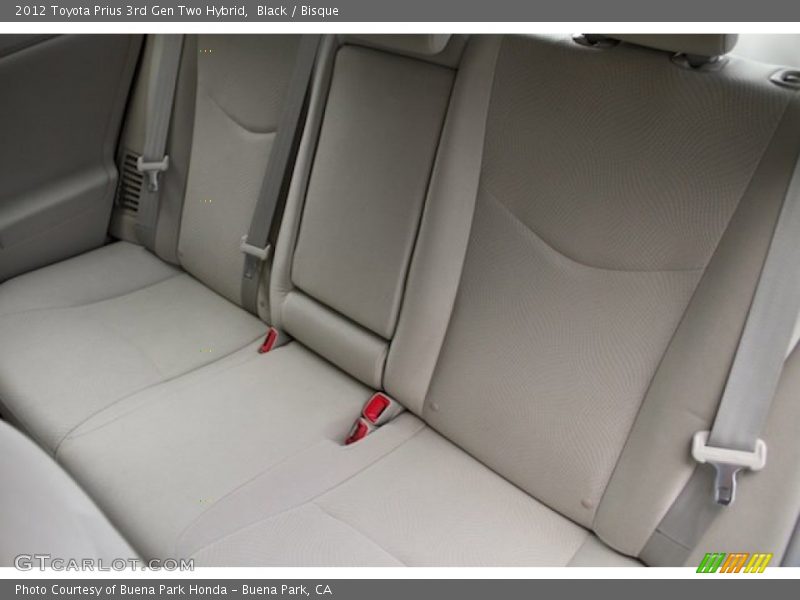 Black / Bisque 2012 Toyota Prius 3rd Gen Two Hybrid
