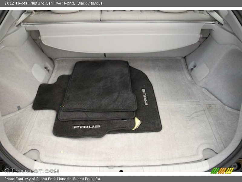 Black / Bisque 2012 Toyota Prius 3rd Gen Two Hybrid