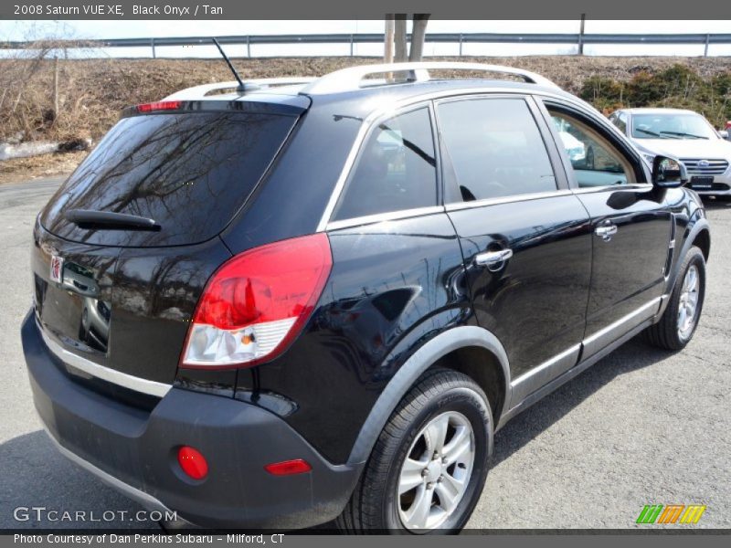 Black Onyx / Tan 2008 Saturn VUE XE