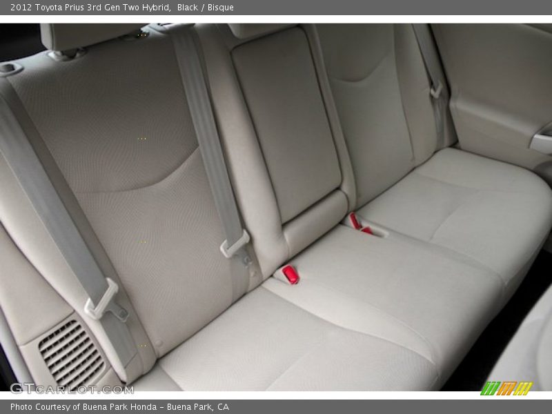 Black / Bisque 2012 Toyota Prius 3rd Gen Two Hybrid