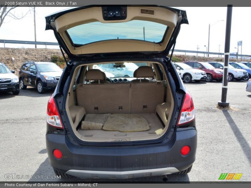 Black Onyx / Tan 2008 Saturn VUE XE