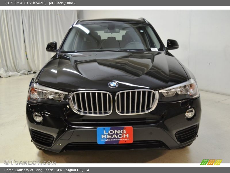 Jet Black / Black 2015 BMW X3 xDrive28i