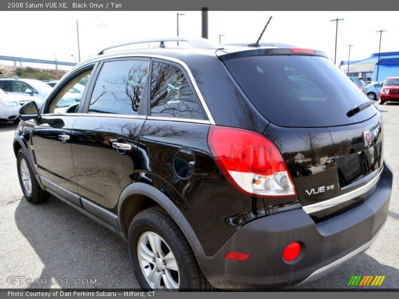 Black Onyx / Tan 2008 Saturn VUE XE