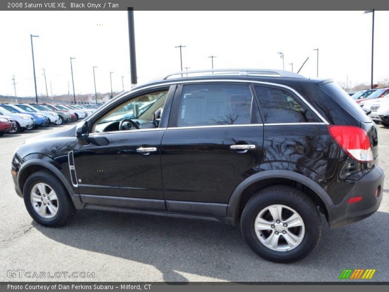 Black Onyx / Tan 2008 Saturn VUE XE
