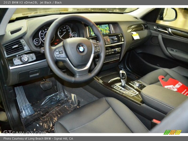 Jet Black / Black 2015 BMW X3 xDrive28i