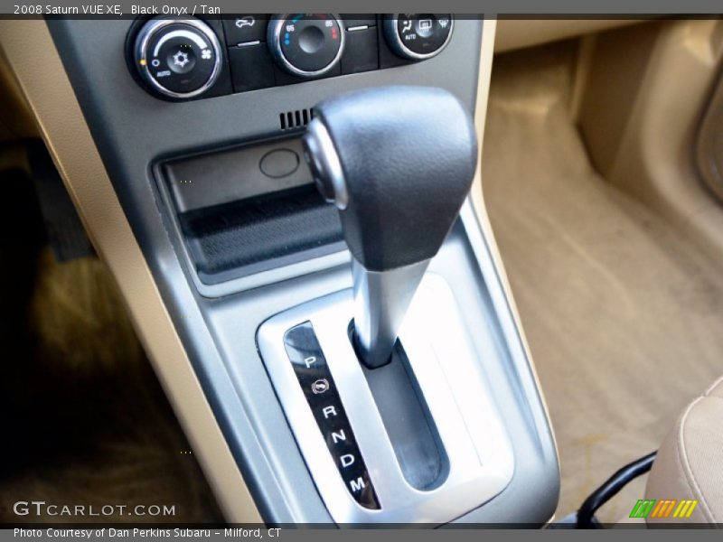 Black Onyx / Tan 2008 Saturn VUE XE