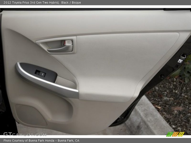 Black / Bisque 2012 Toyota Prius 3rd Gen Two Hybrid