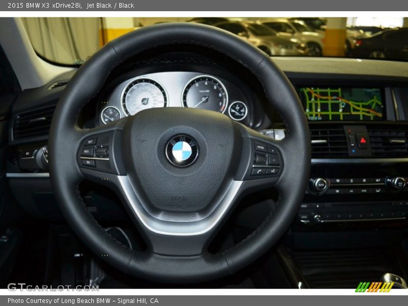 Jet Black / Black 2015 BMW X3 xDrive28i