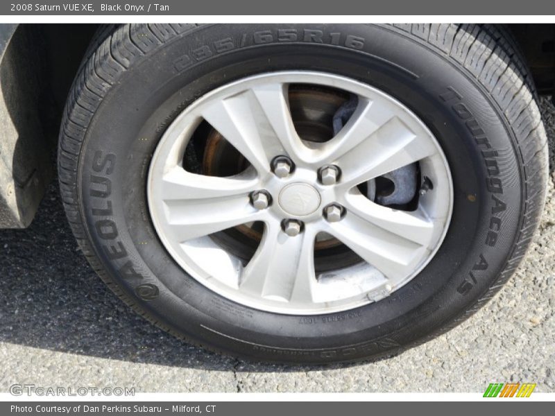 Black Onyx / Tan 2008 Saturn VUE XE