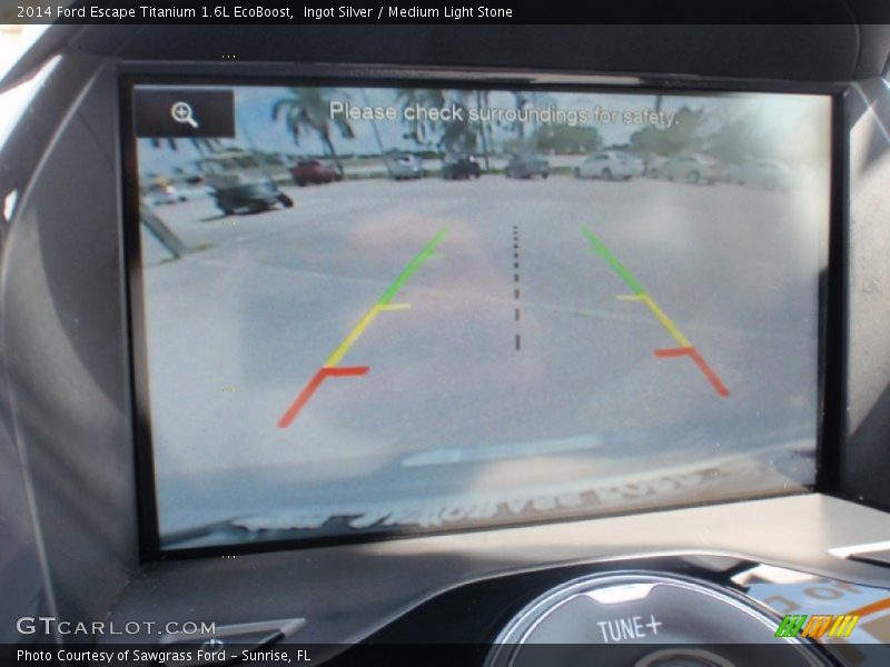 Ingot Silver / Medium Light Stone 2014 Ford Escape Titanium 1.6L EcoBoost