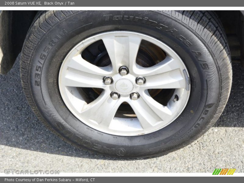 Black Onyx / Tan 2008 Saturn VUE XE