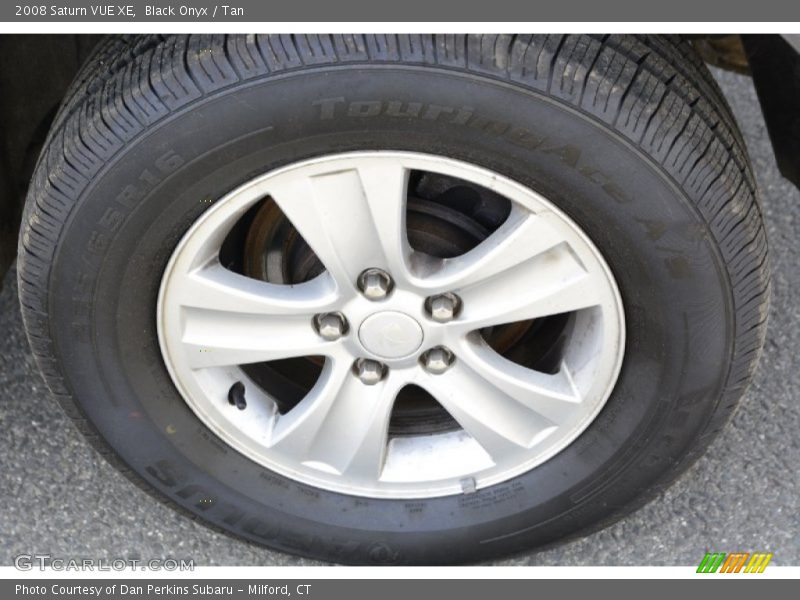 Black Onyx / Tan 2008 Saturn VUE XE