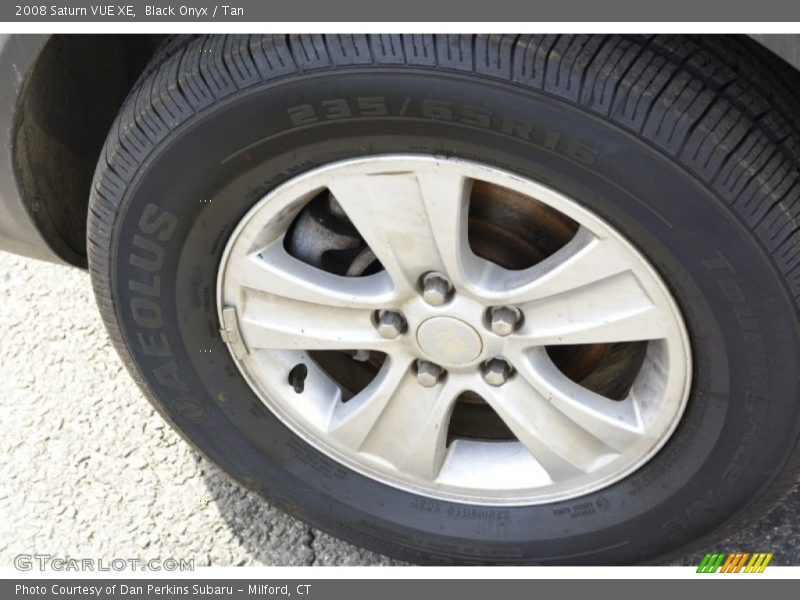 Black Onyx / Tan 2008 Saturn VUE XE