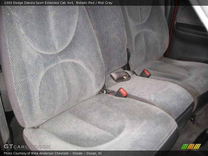 Metallic Red / Mist Gray 1999 Dodge Dakota Sport Extended Cab 4x4
