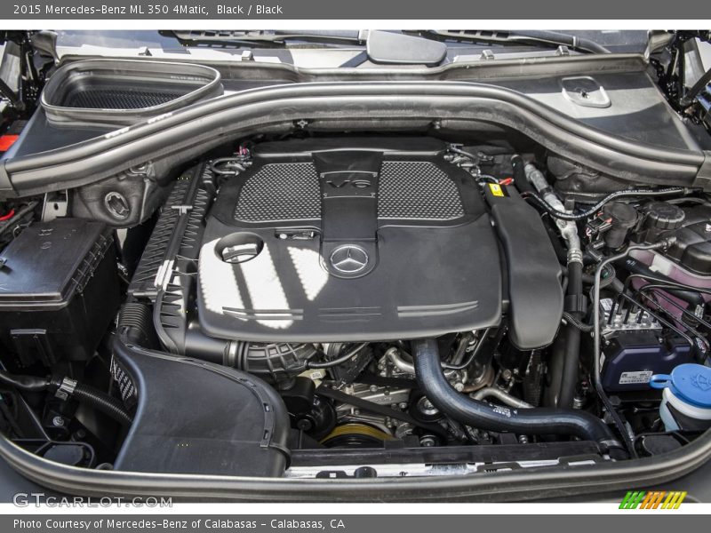 Black / Black 2015 Mercedes-Benz ML 350 4Matic