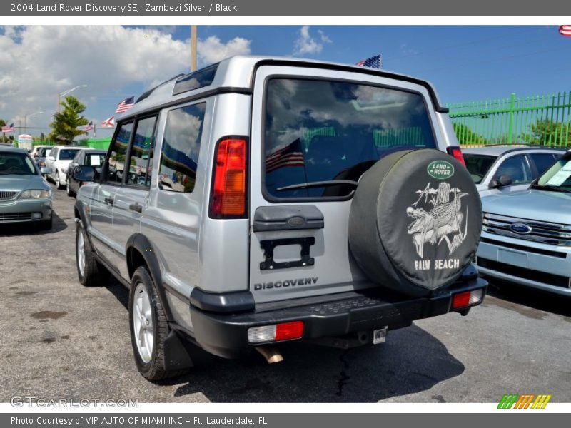 Zambezi Silver / Black 2004 Land Rover Discovery SE