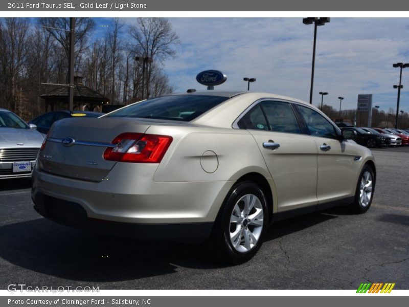 Gold Leaf / Light Stone 2011 Ford Taurus SEL