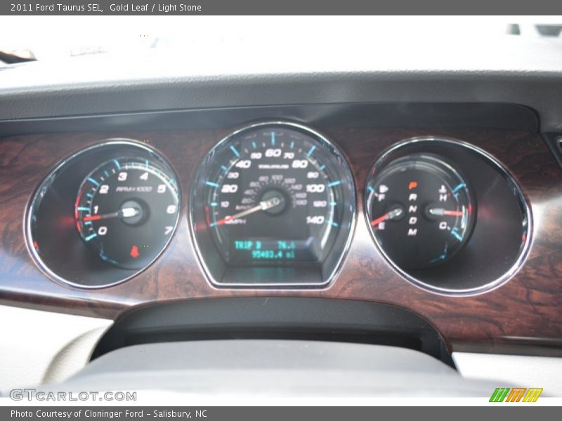 Gold Leaf / Light Stone 2011 Ford Taurus SEL