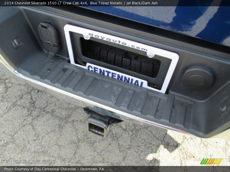 Blue Topaz Metallic / Jet Black/Dark Ash 2014 Chevrolet Silverado 1500 LT Crew Cab 4x4